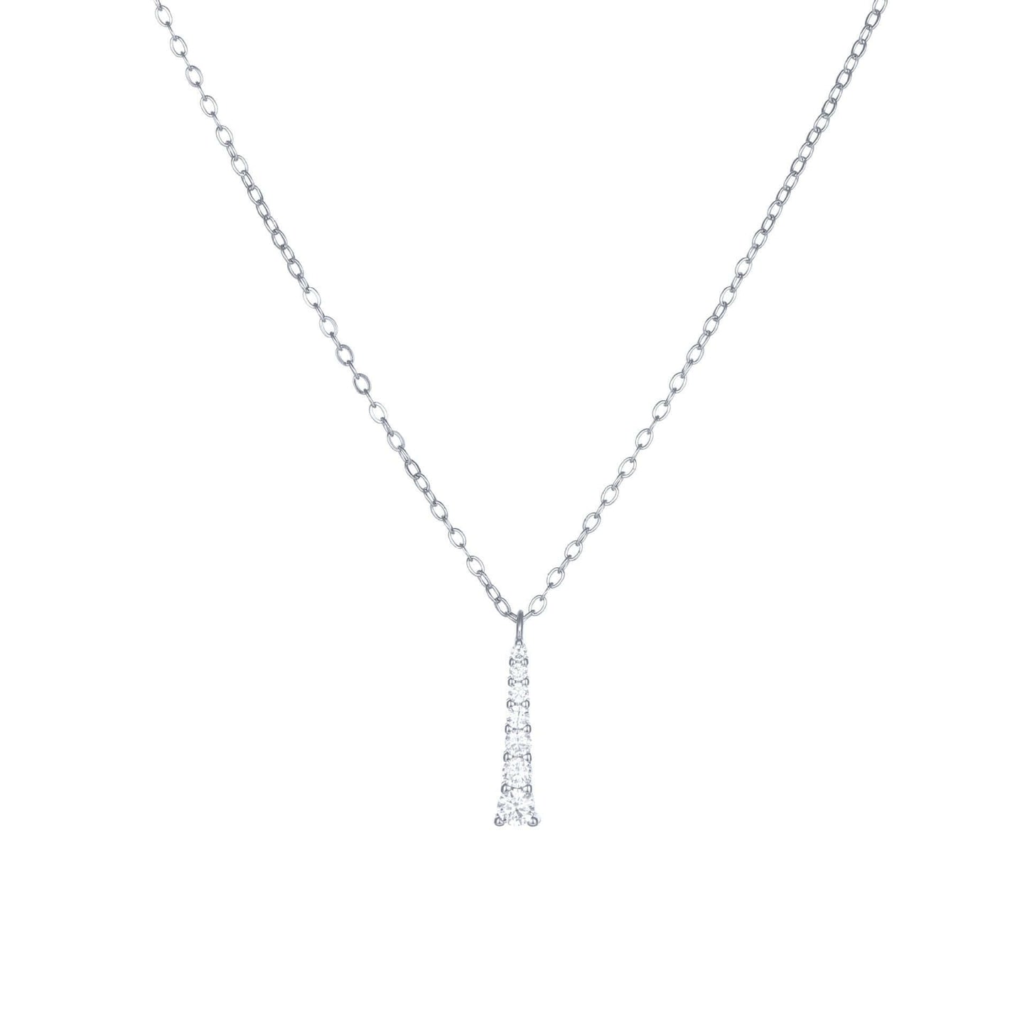 KorLuxé Crystal Necklace pendant close up
