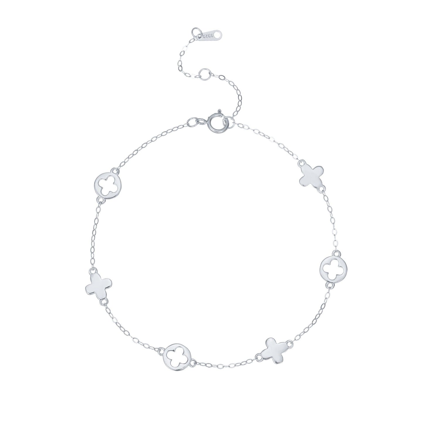 KorLuxé Silver Chain Bracelet – Minimalist Chain Style