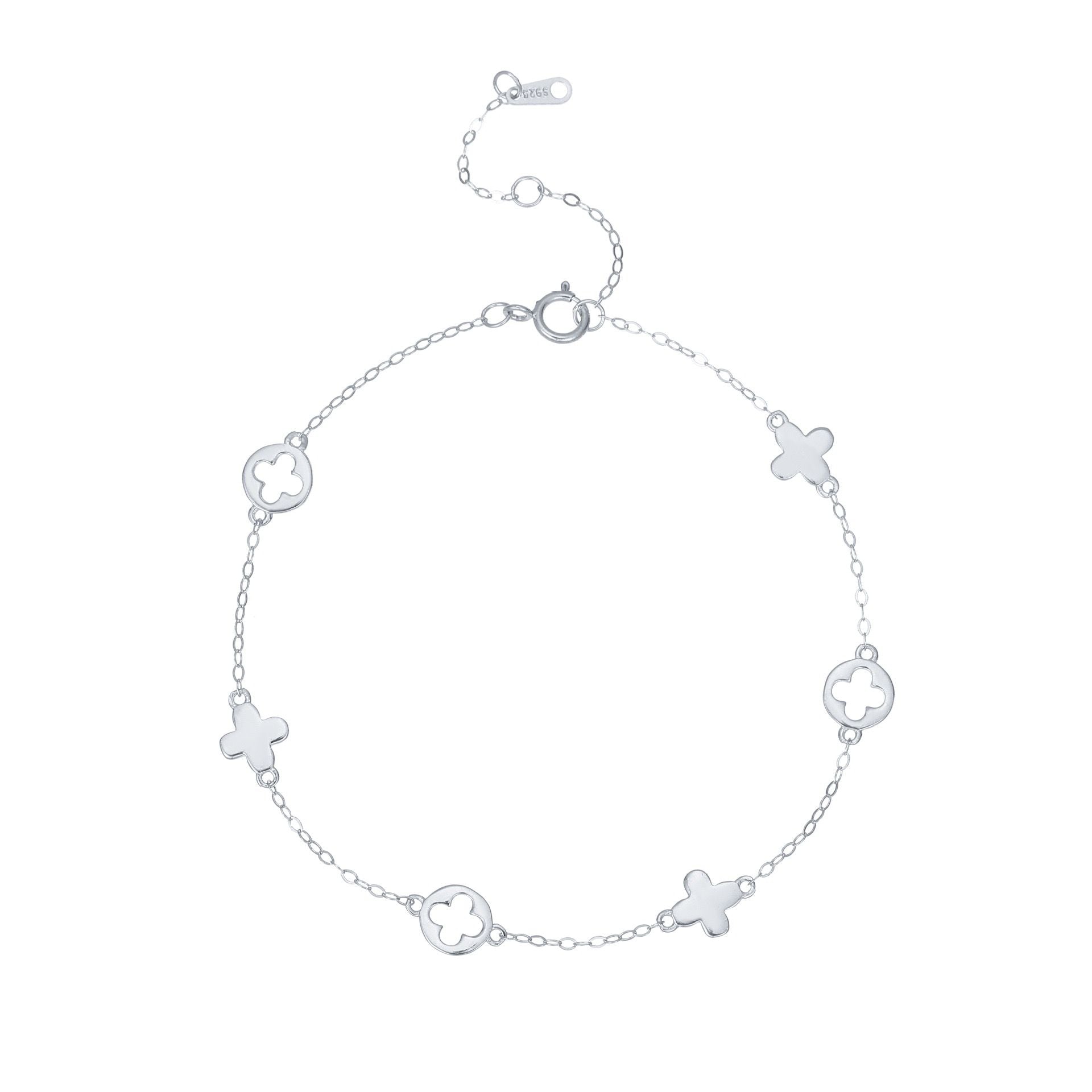 KorLuxé Silver Chain Bracelet – Minimalist Chain Style