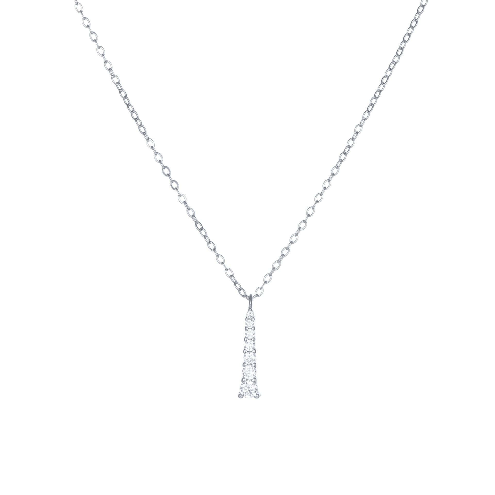 KorLuxé Crystal Necklace pendant close up