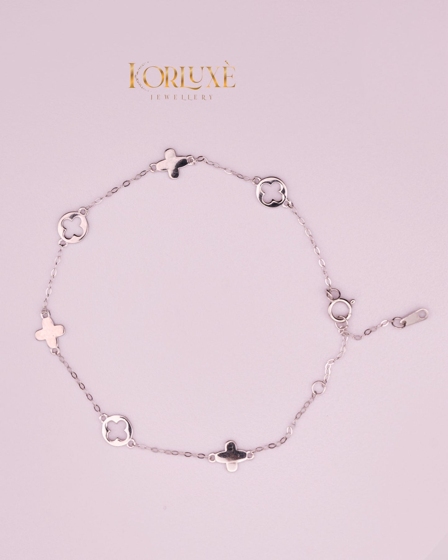 KorLuxé Silver Chain Bracelet – Minimalist Chain Style