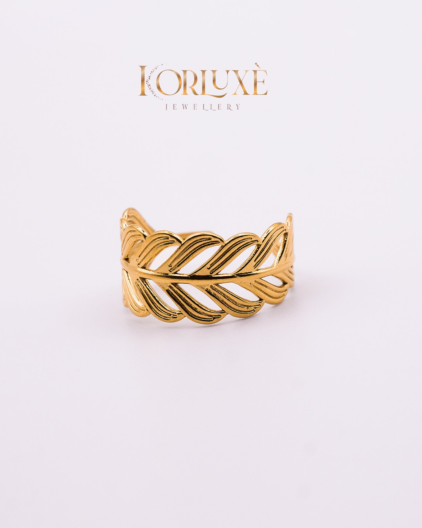 Gold Leaf Ring
